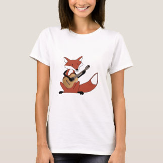 Fox Playing the Guitar T-Shirt