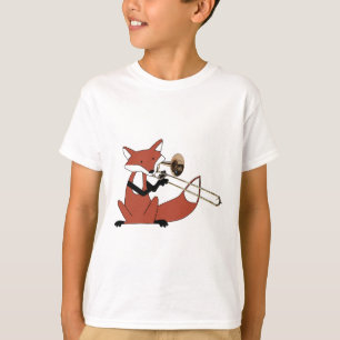 Fox Playing the Trombone T-Shirt