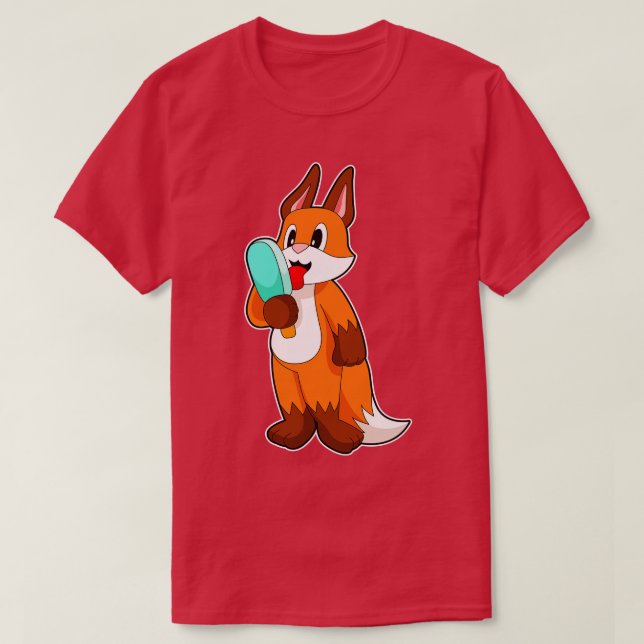 Fox Popsicle T-Shirt (Design Front)