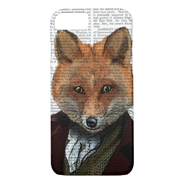 Fox Portrait 2 Case-Mate iPhone Case (Back)