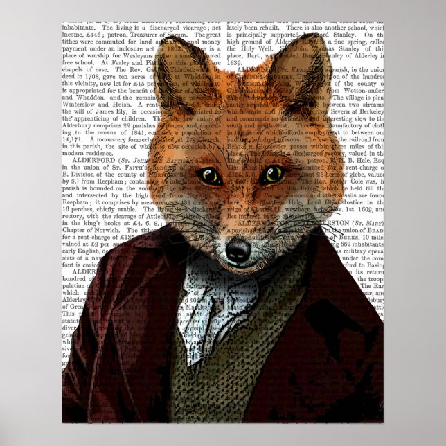 Fox Portrait Poster (Front)