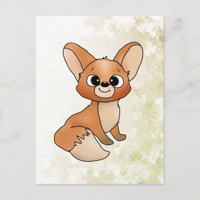 fox postcard (Front)