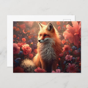 Fox Postcard