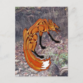 Fox Postcard