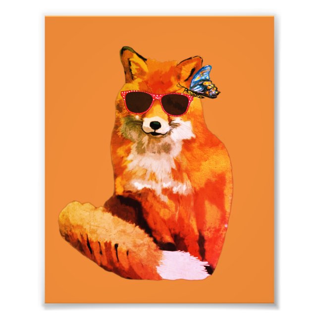 Fox Poster Kodak Professional Photo Paper (Front)