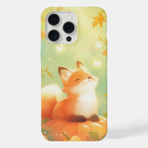 Fox Pumpkin Perch iPhone 15 Pro Max Case