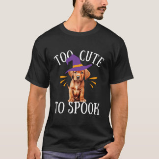 Fox Red Lab Cute Spook Funny Halloween Dog Costume T-Shirt