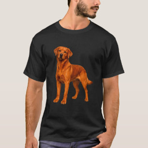 Fox Red Lab Mum and Dad Labrador Retriever Dog T-Shirt