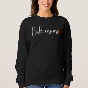 Fox Red Lab Mum Women Labrador Retriever Mama Sweatshirt