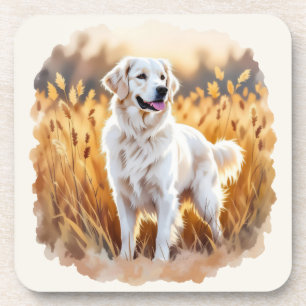 Fox Red Labrador Retriever Dog Coaster