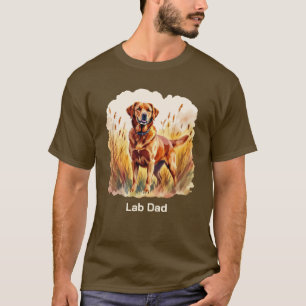 Fox Red Labrador Retriever Dog T-Shirt