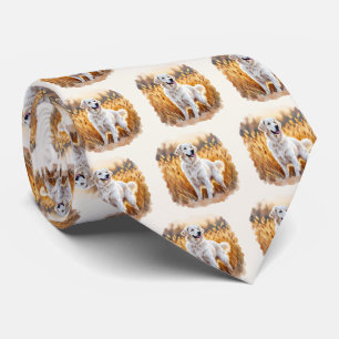 Fox Red Labrador Retriever Dog Tie