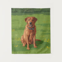 Fox Red Yellow Labrador Retriever Dog