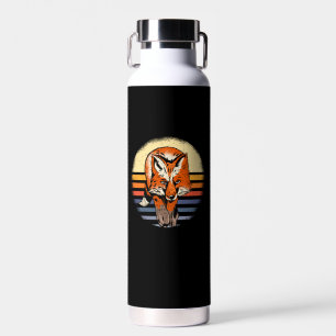 Fox Retro Vintage Water Bottle