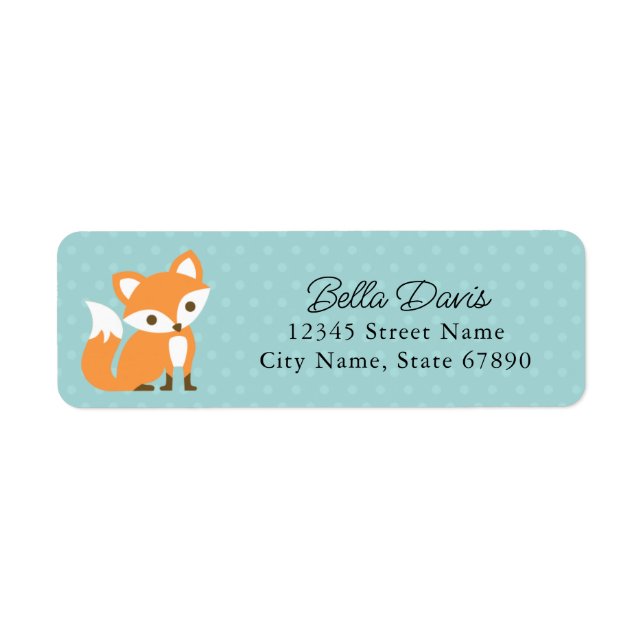 Fox Return Address Labels (Front)