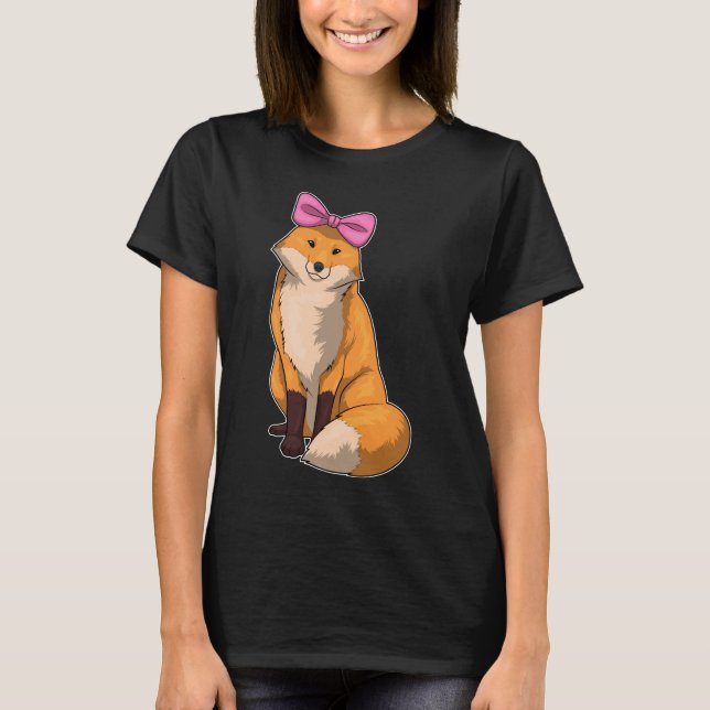Fox Ribbon T-Shirt (Front)