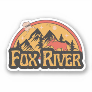 Fox River, Alaska Sticker