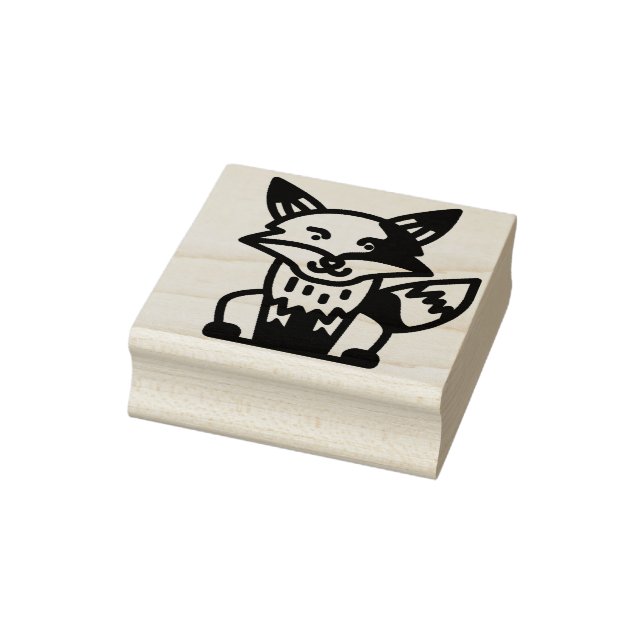 fox rubber stamp (Stamp)