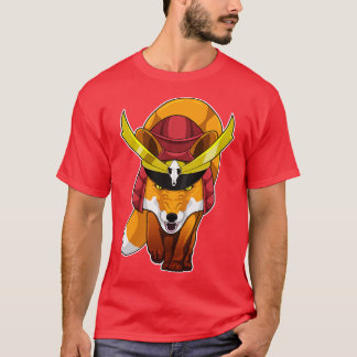 Fox Samurai Martial arts T-Shirt