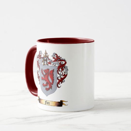 Fox Shield of arms Mug