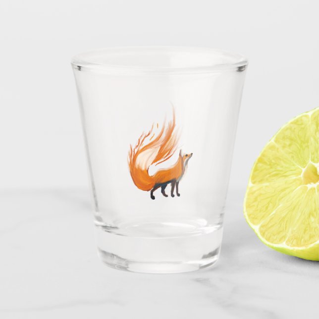 Fox Shot glass (Front)