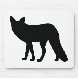 Fox Silhouette Mouse Mat