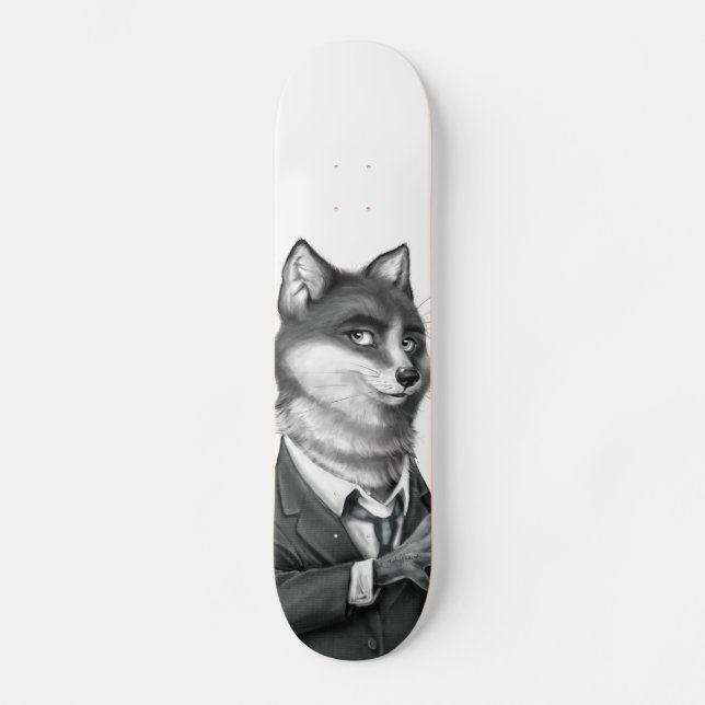 Fox Skateboard (3/4 Front) (Front)