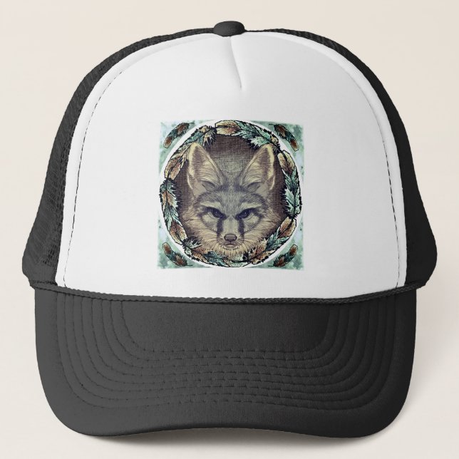 Fox Sketch  hat (Front)