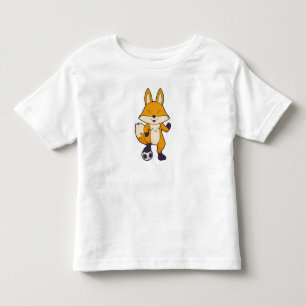 Fox Soccer player Soccer Toddler T-Shirt