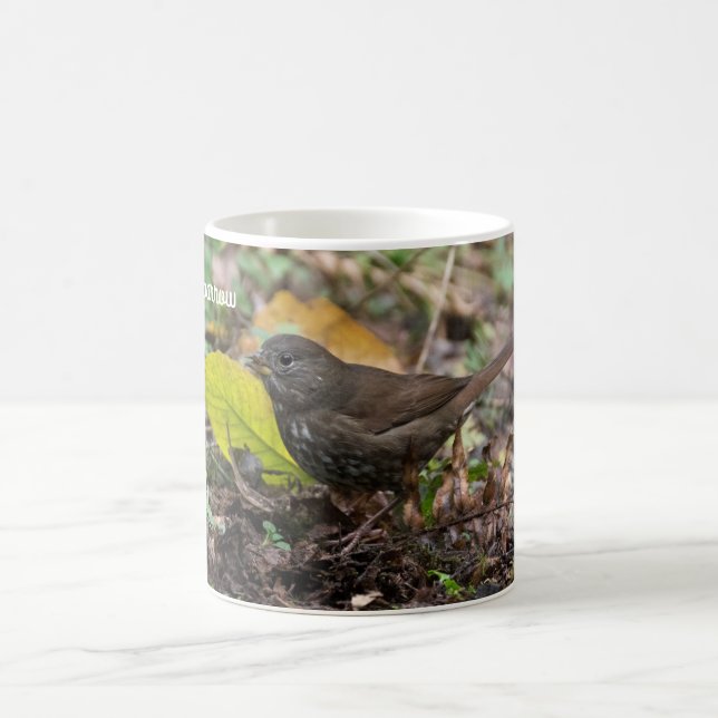 Fox Sparrow Coffee Mug (Center)