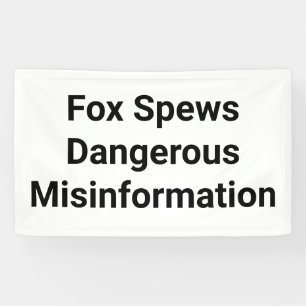 Fox Spews Misinformation Jeff Hankamer Artjunkhaus Banner