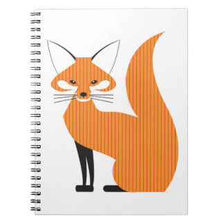 Fox Spiral Notebook