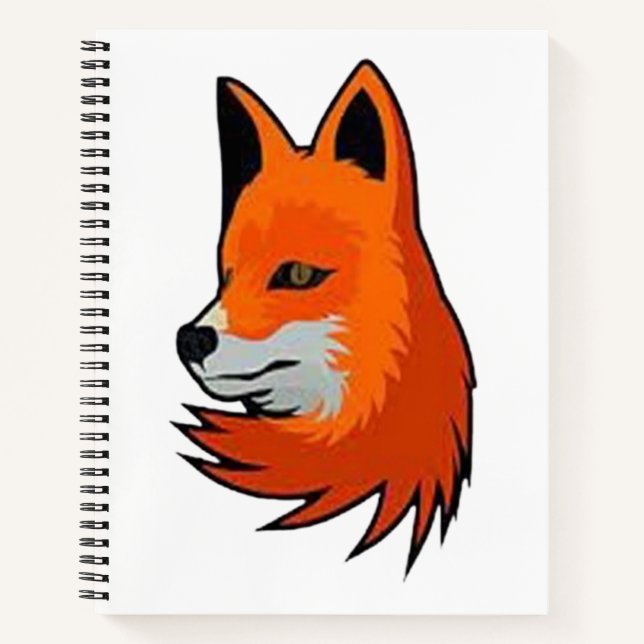 Fox Spiral Notebook (Front)