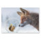 Fox Squirrel Winter Snow Globe