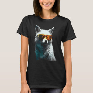 Fox Sunglasses Art Animal Fox T-Shirt