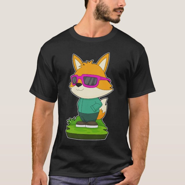 Fox Sunglasses T-Shirt (Front)