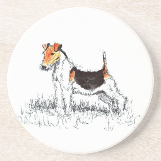 Fox Terrier Coaster