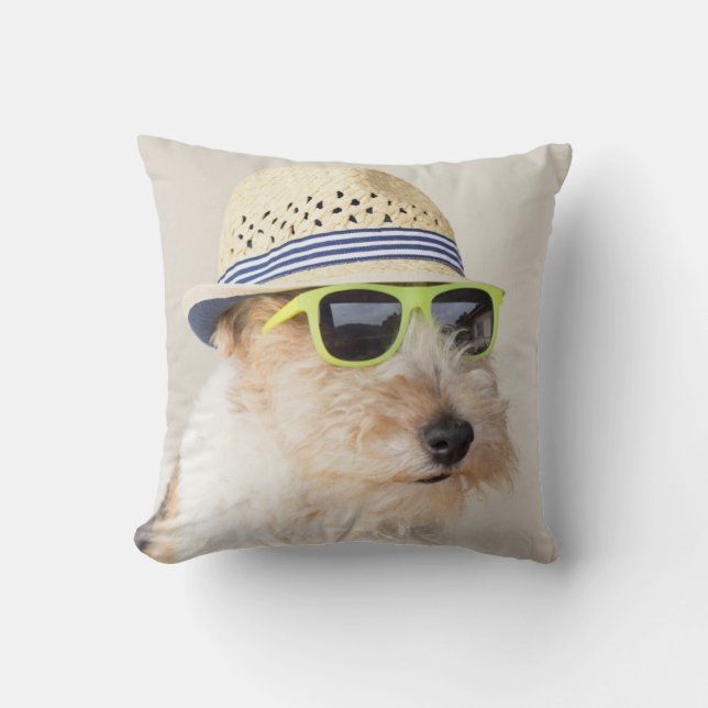 Fox Terrier Cushion (Front)