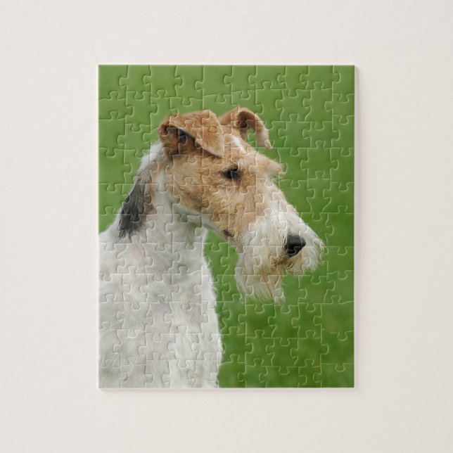 Fox Terrier Jigsaw Puzzle (Vertical)