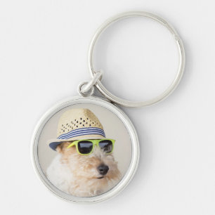 Fox Terrier Key Ring
