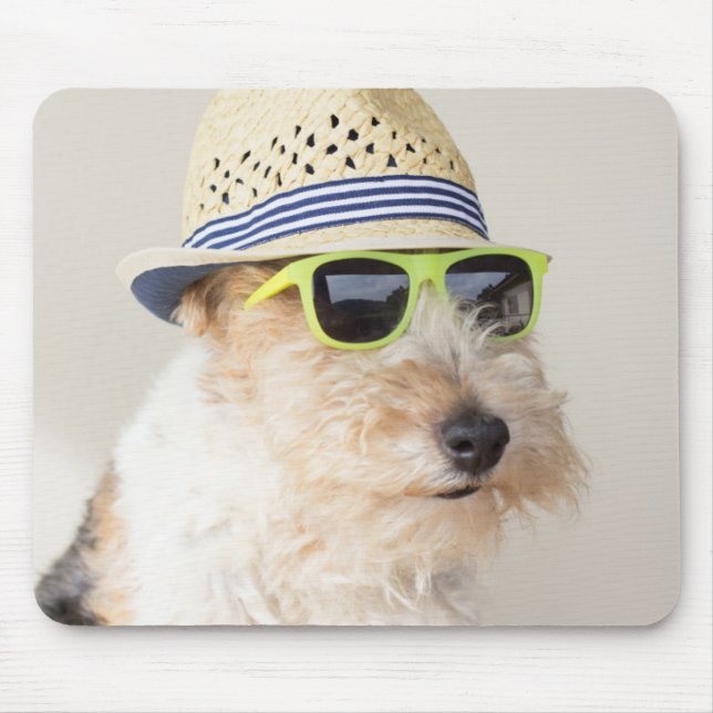 Fox Terrier Mouse Mat (Front)