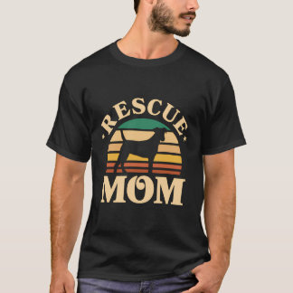 Fox Terrier Rescue Dog Mum T-Shirt