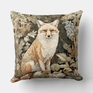 Fox Throw Pillow
