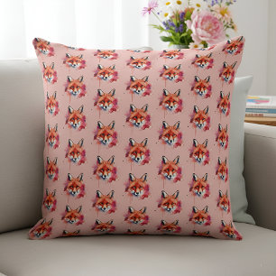 Fox Throw Pillow