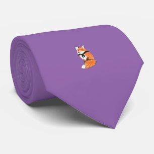 Fox Tie Purple