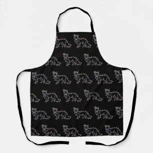 Fox Tree Christmas Xmas Pet Animal Lover Gifts Apron