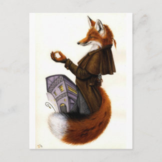 Fox-Trotte Postcard
