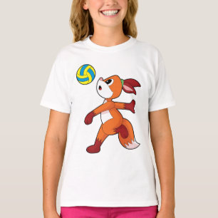 Fox Volleyball player Volleyball Sports T-Shirt