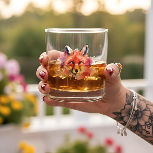 Fox Whiskey Glass