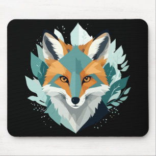 Fox Wildlife Animal Nature Outdoors Watercolor  Mouse Mat